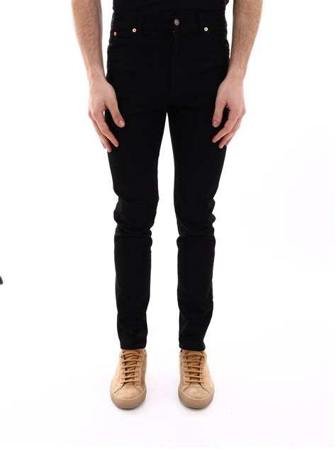 gucci jeans men black|Gucci jeans men's price.